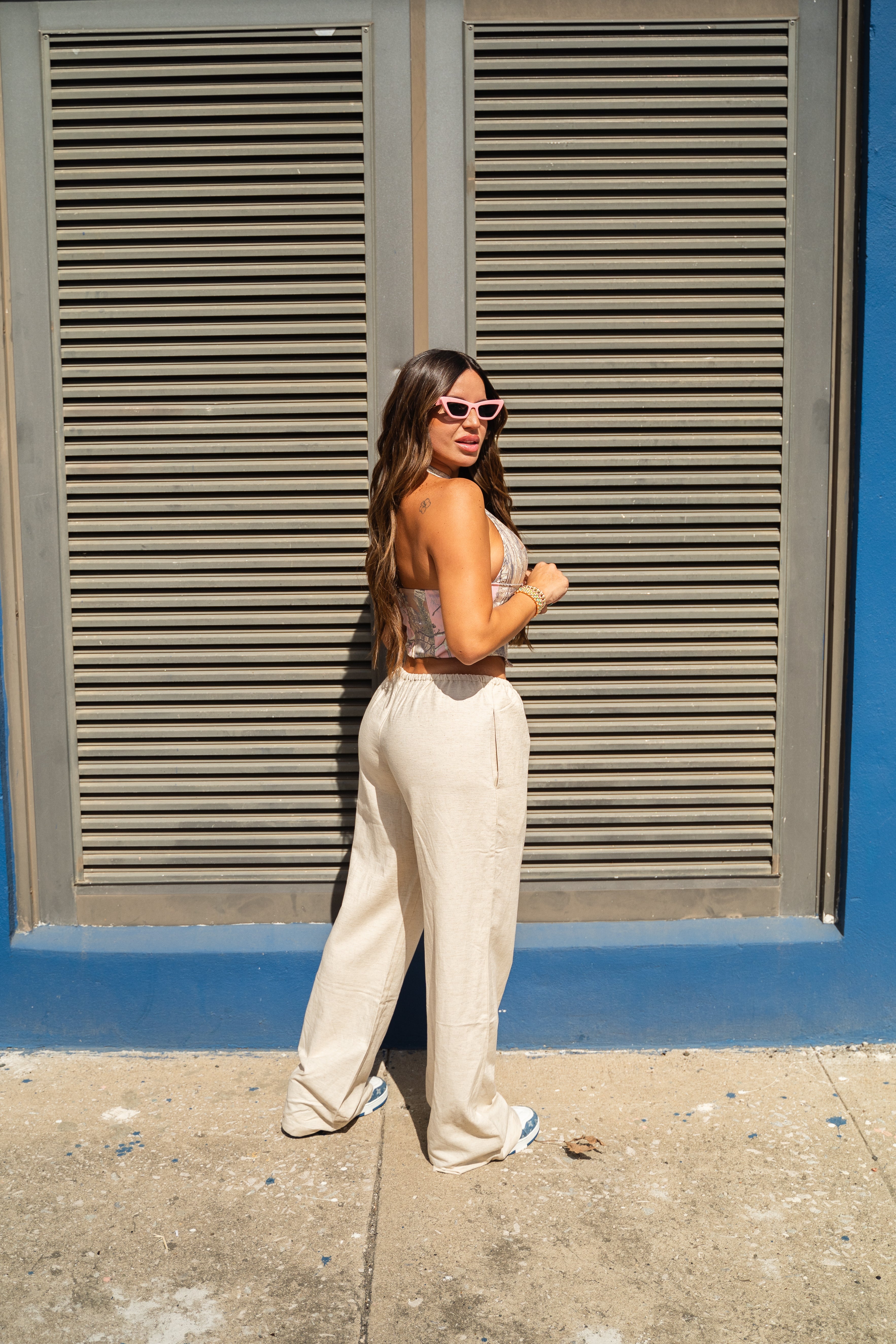 Vanilla Linen Pant