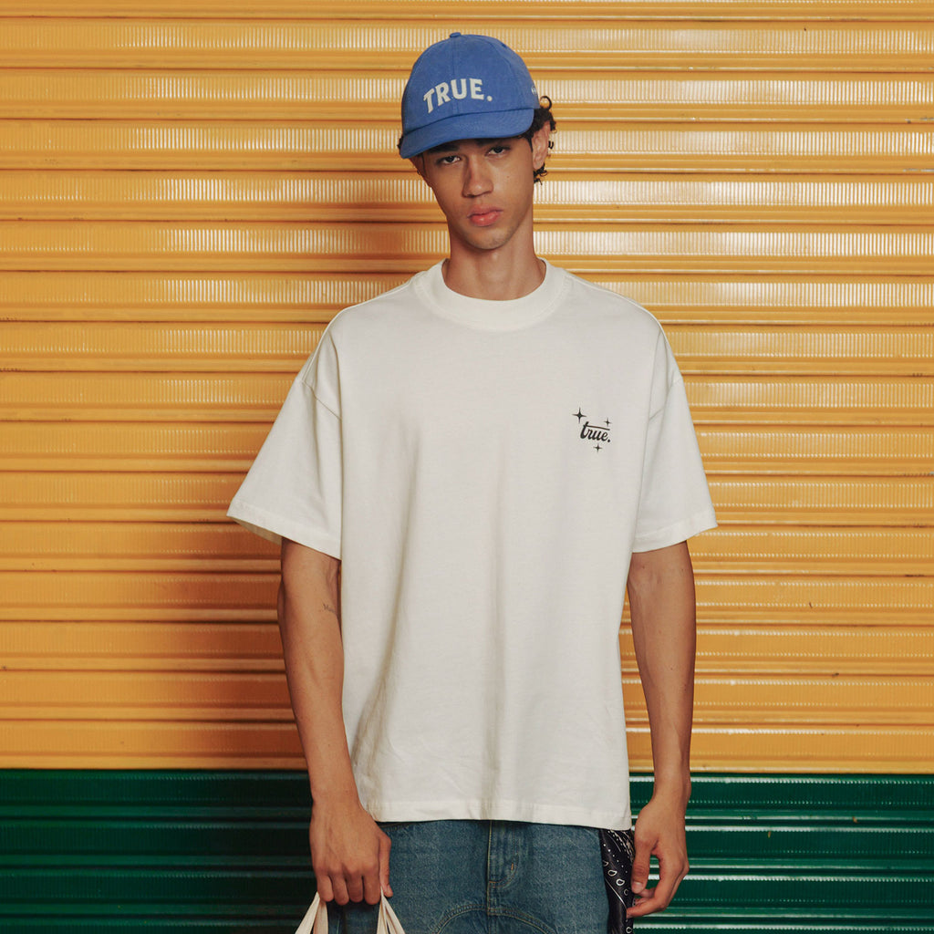 True Latinos Oversized Tshirt - cream
