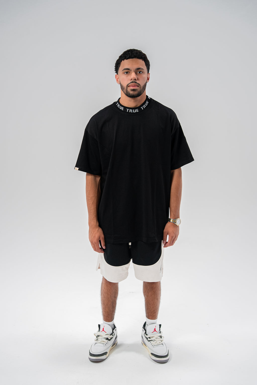 TRUE Knitted Collar OS Tshirt