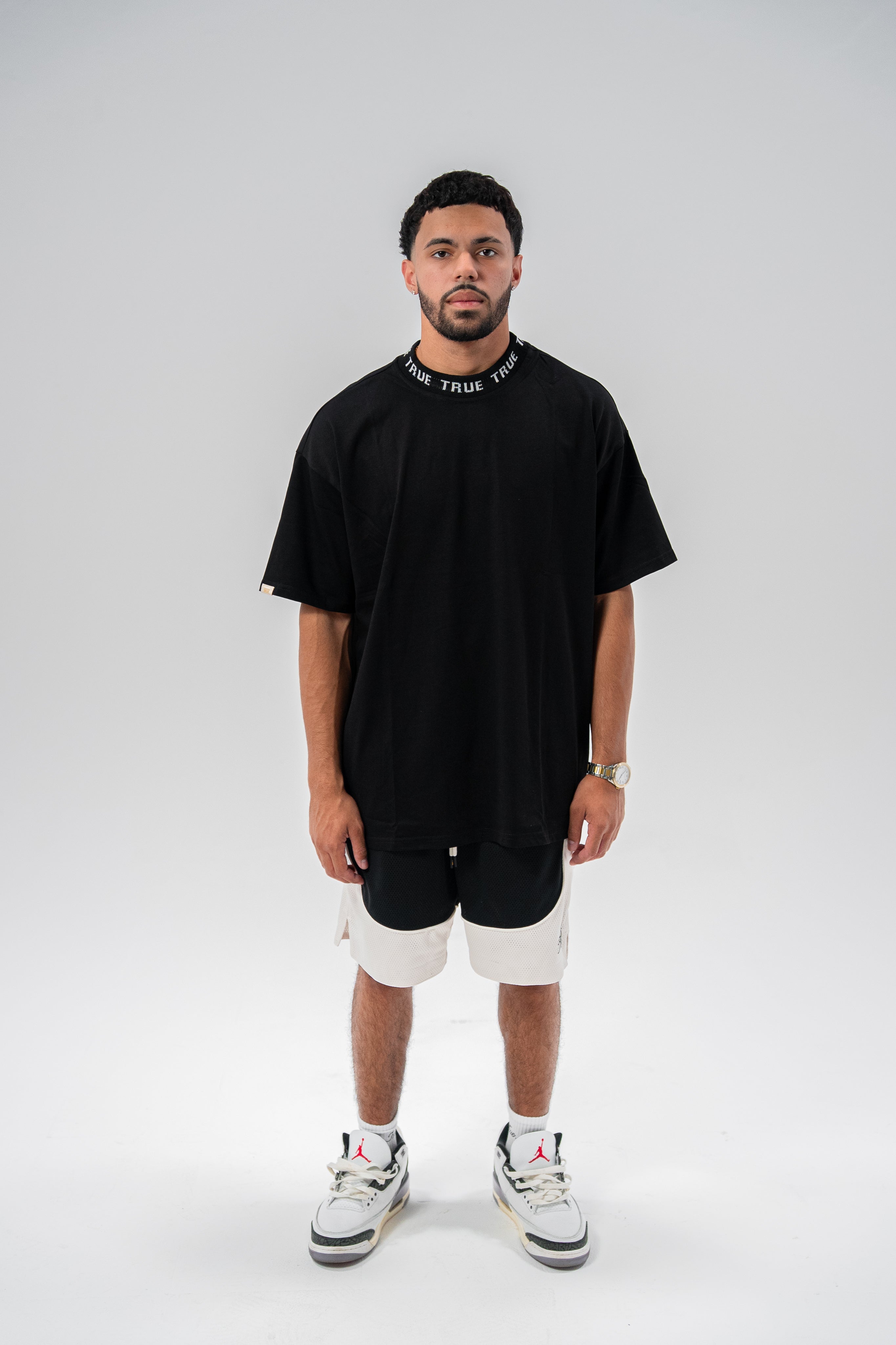 TRUE Knitted Collar OS Tshirt