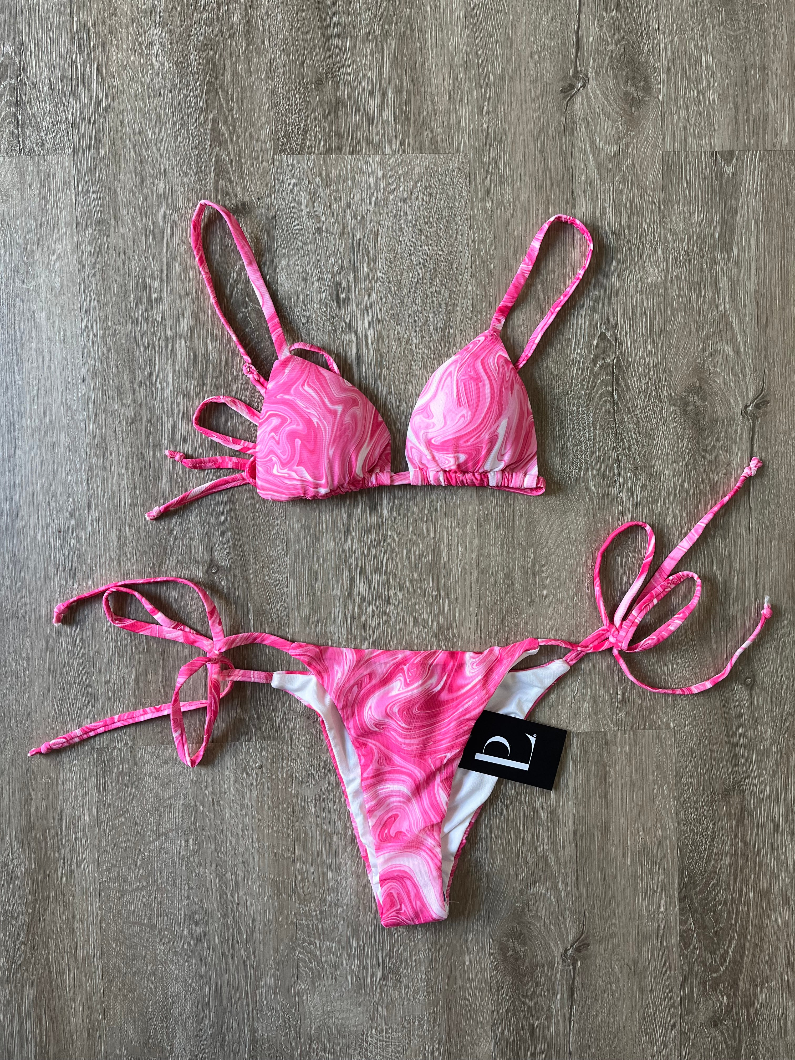 Groovy Pink Bikini