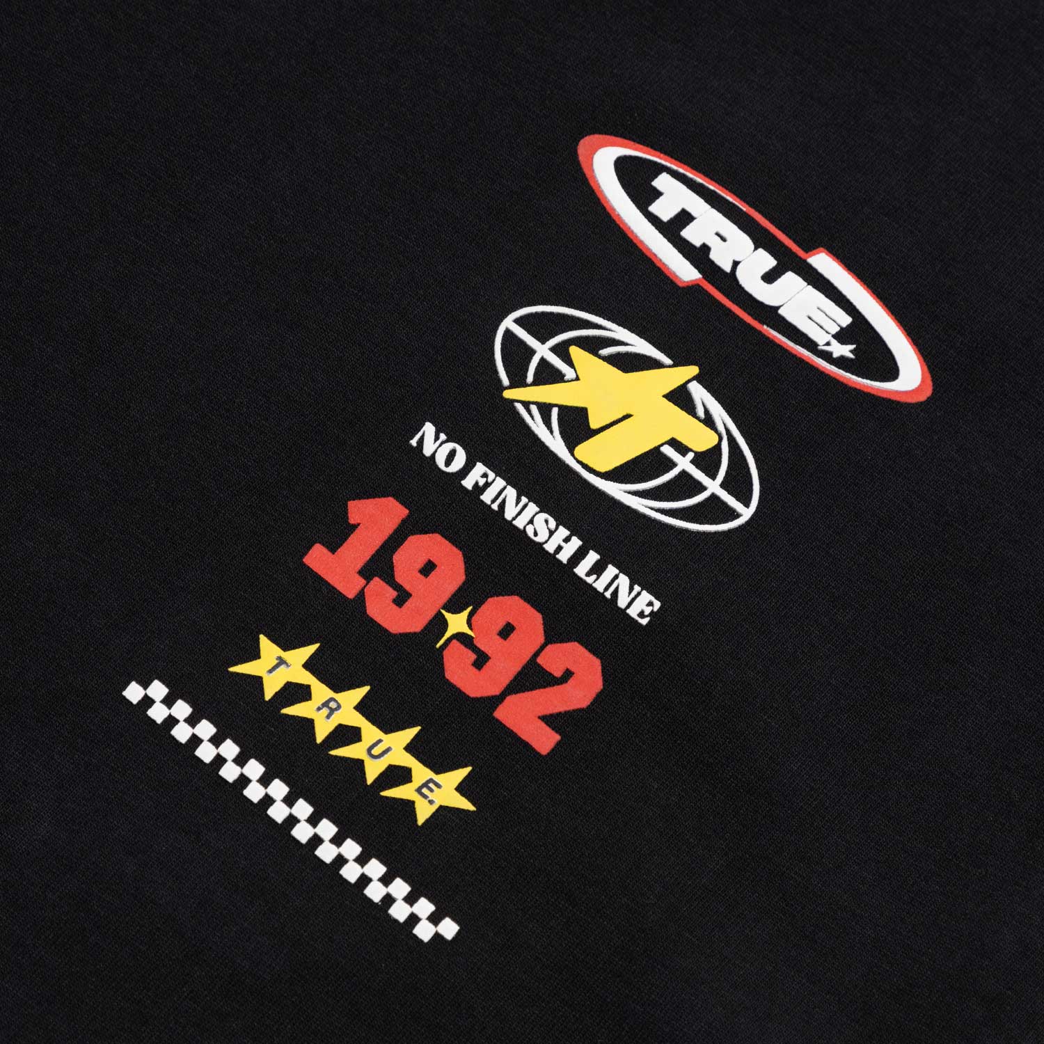 TRUE No Finish Line TShirt - Black