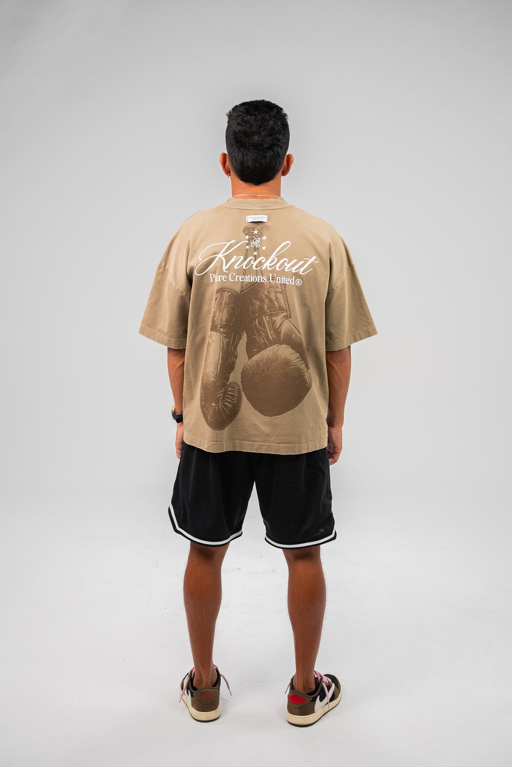 PURE Knockout OS Latte Shirt