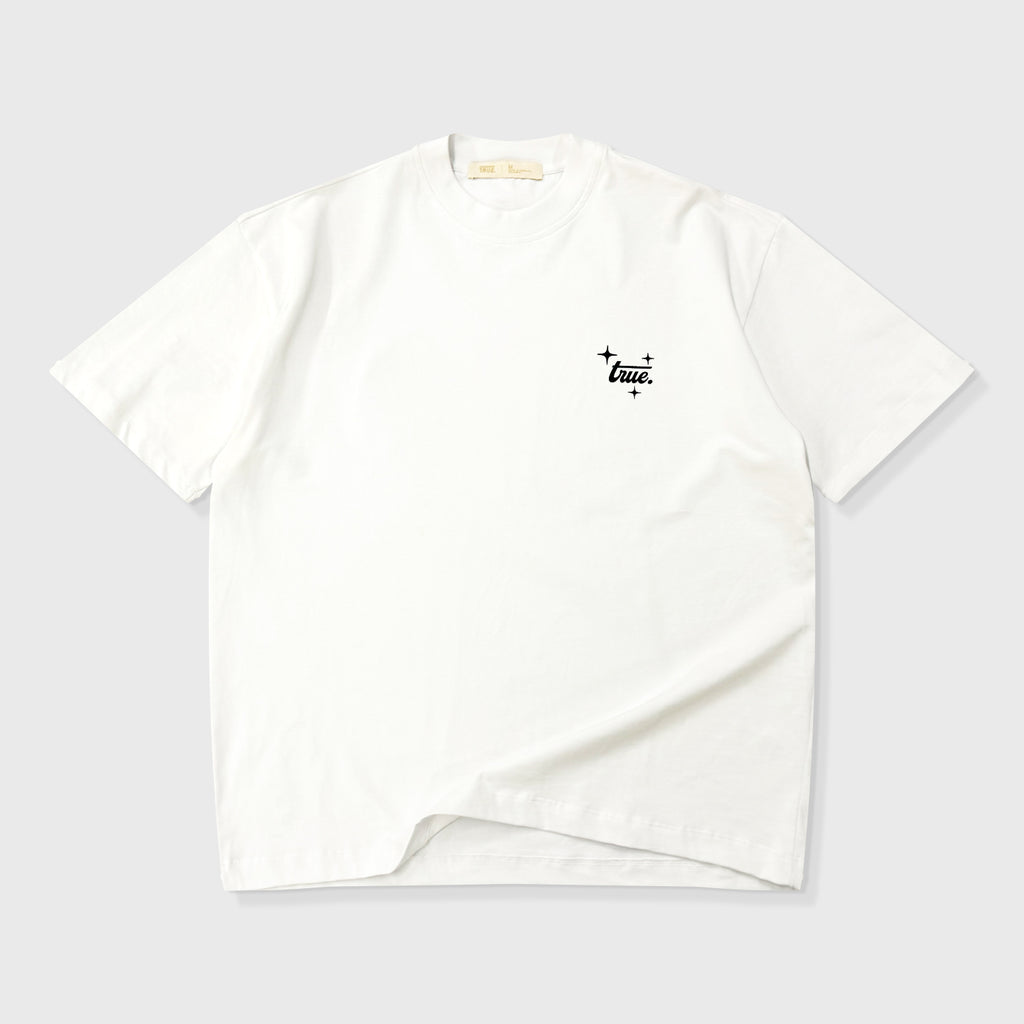 True Latinos Oversized Tshirt - cream