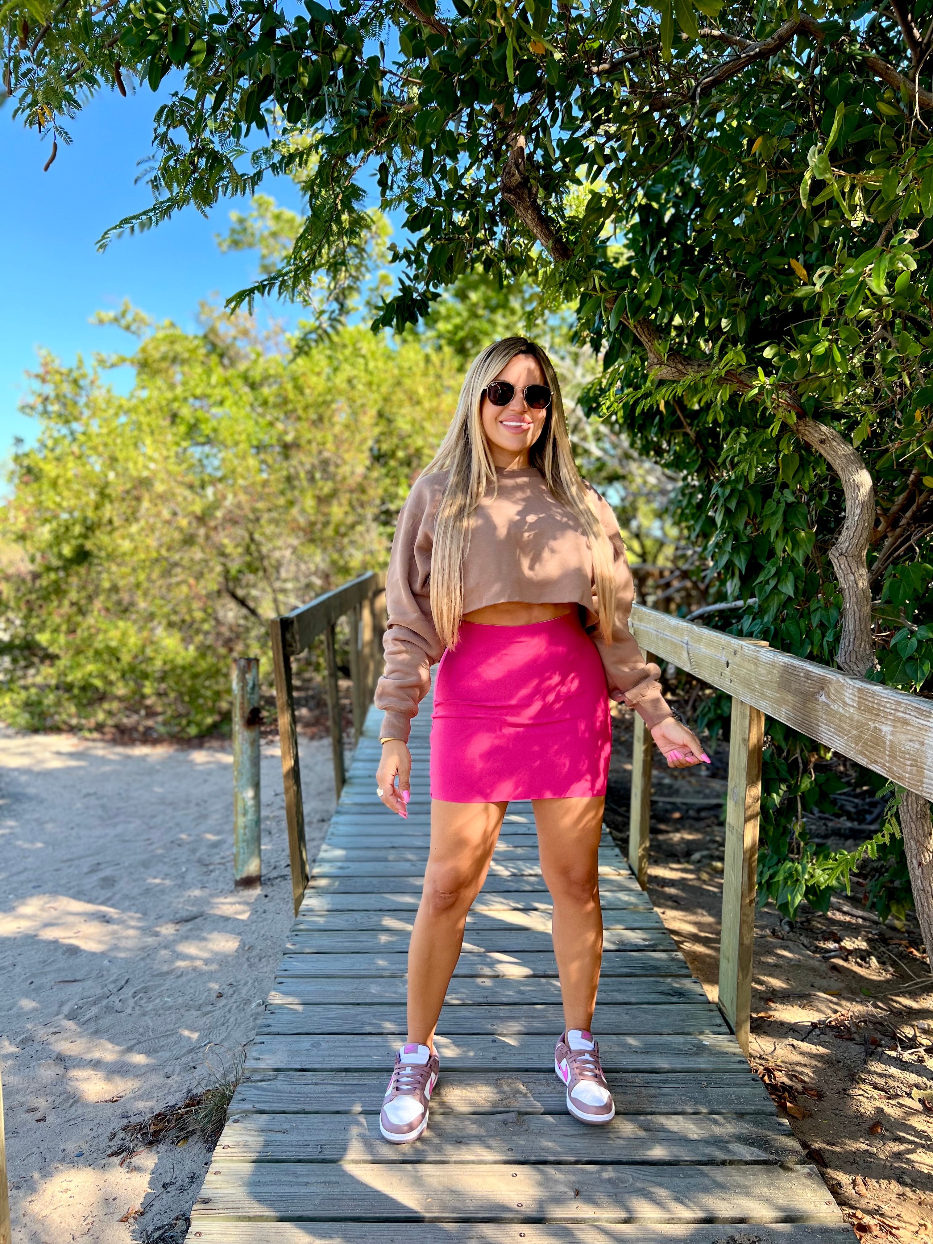 Pink Bandage Skirt