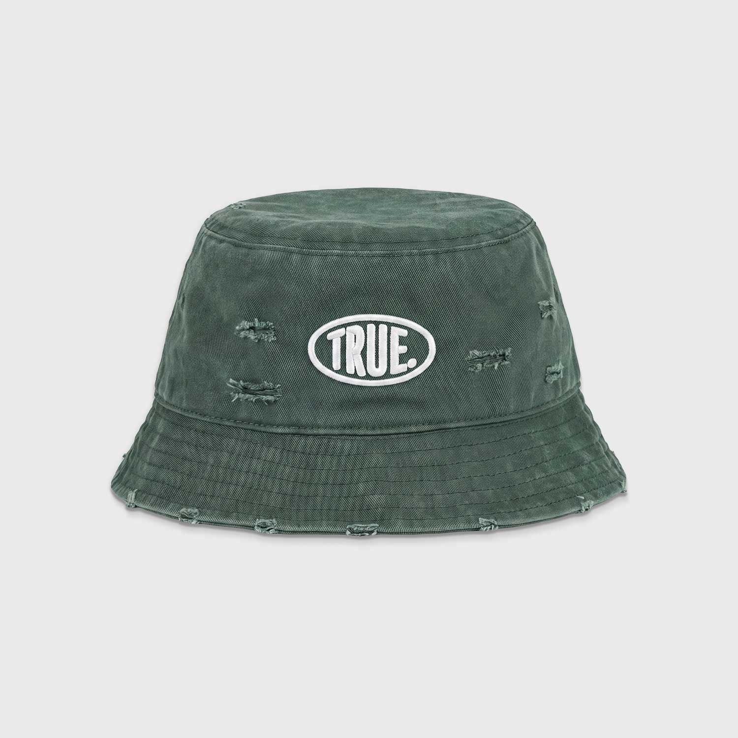 True Uniform Bucket Hat - Washed Green