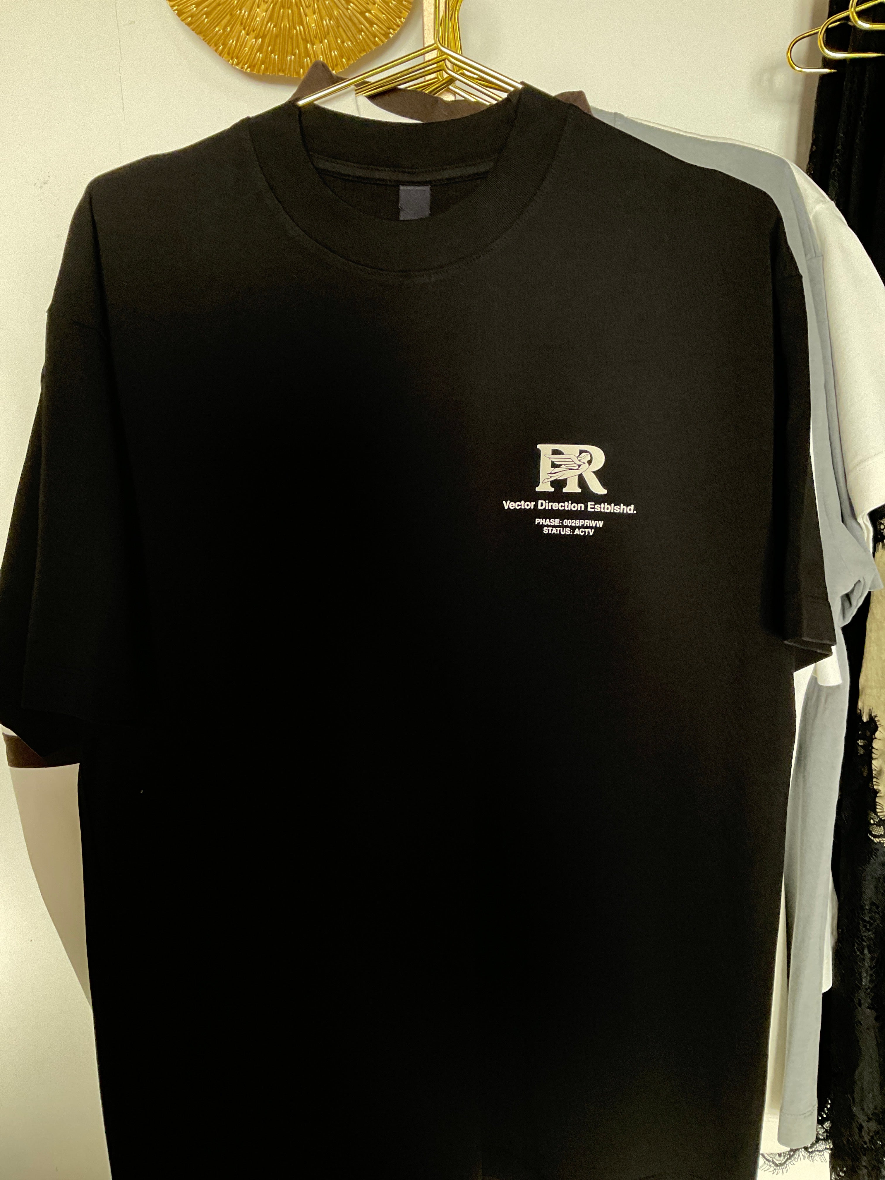 PURE Across The Lines Black Pure Worldwide TShirt