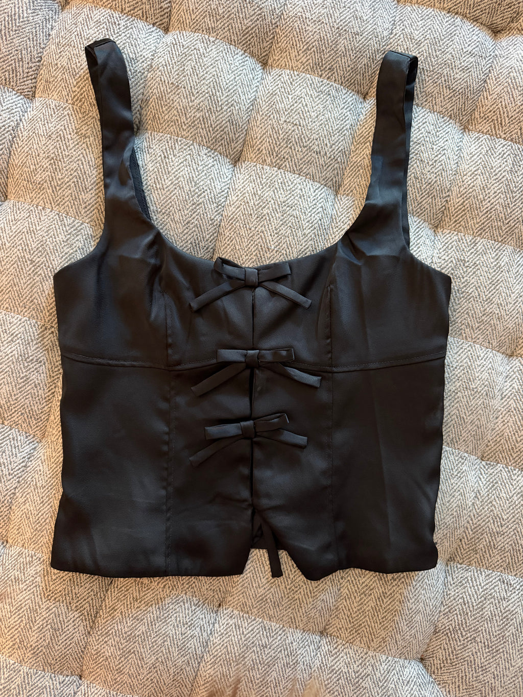 Black Ribbons Top