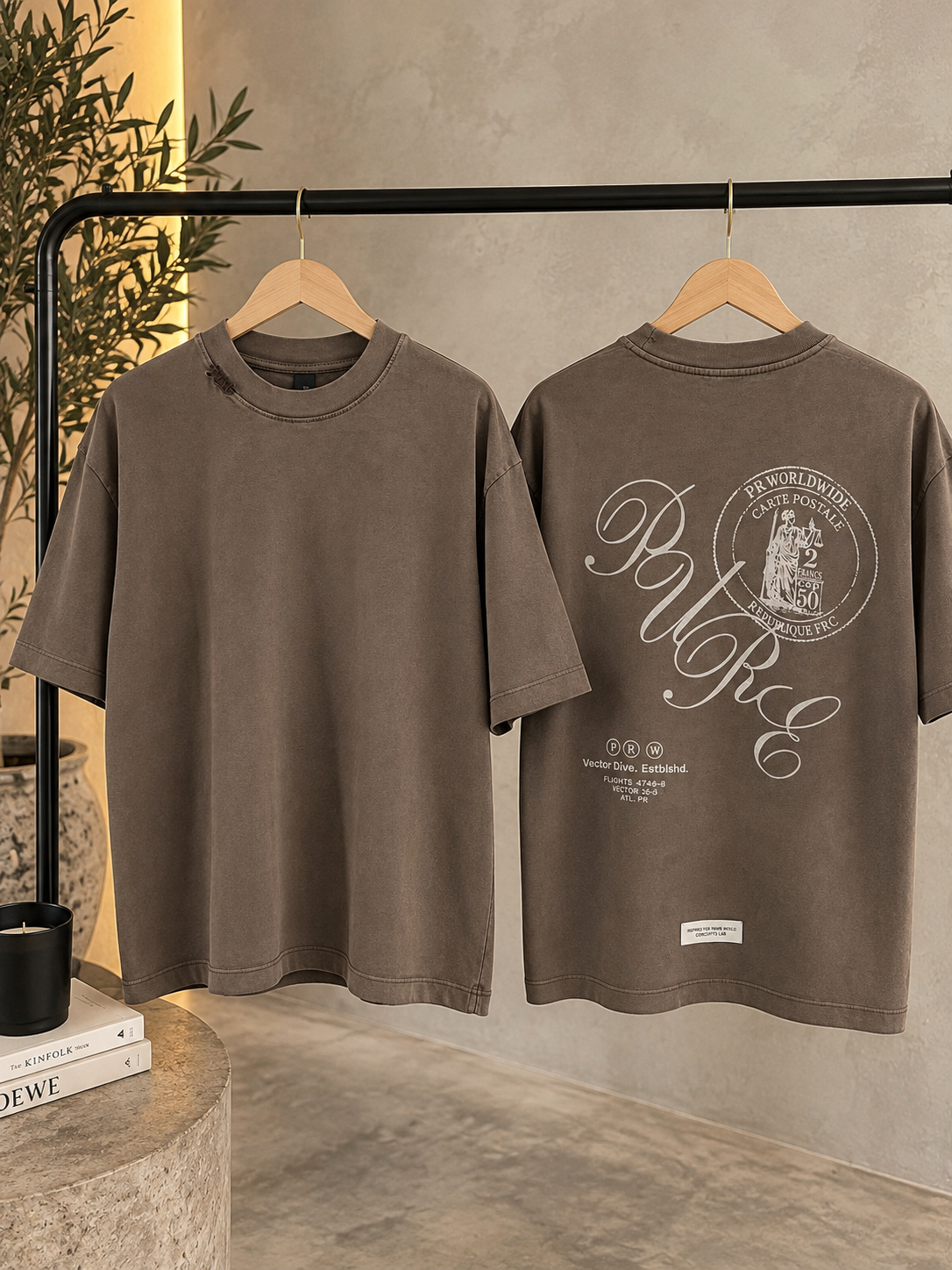 PURE Across The Lines Coffee Tshirt